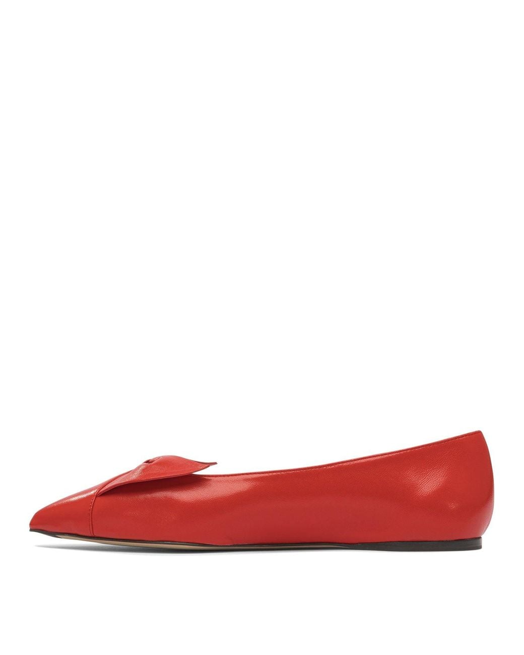 Ferragamo Red Ballerinas