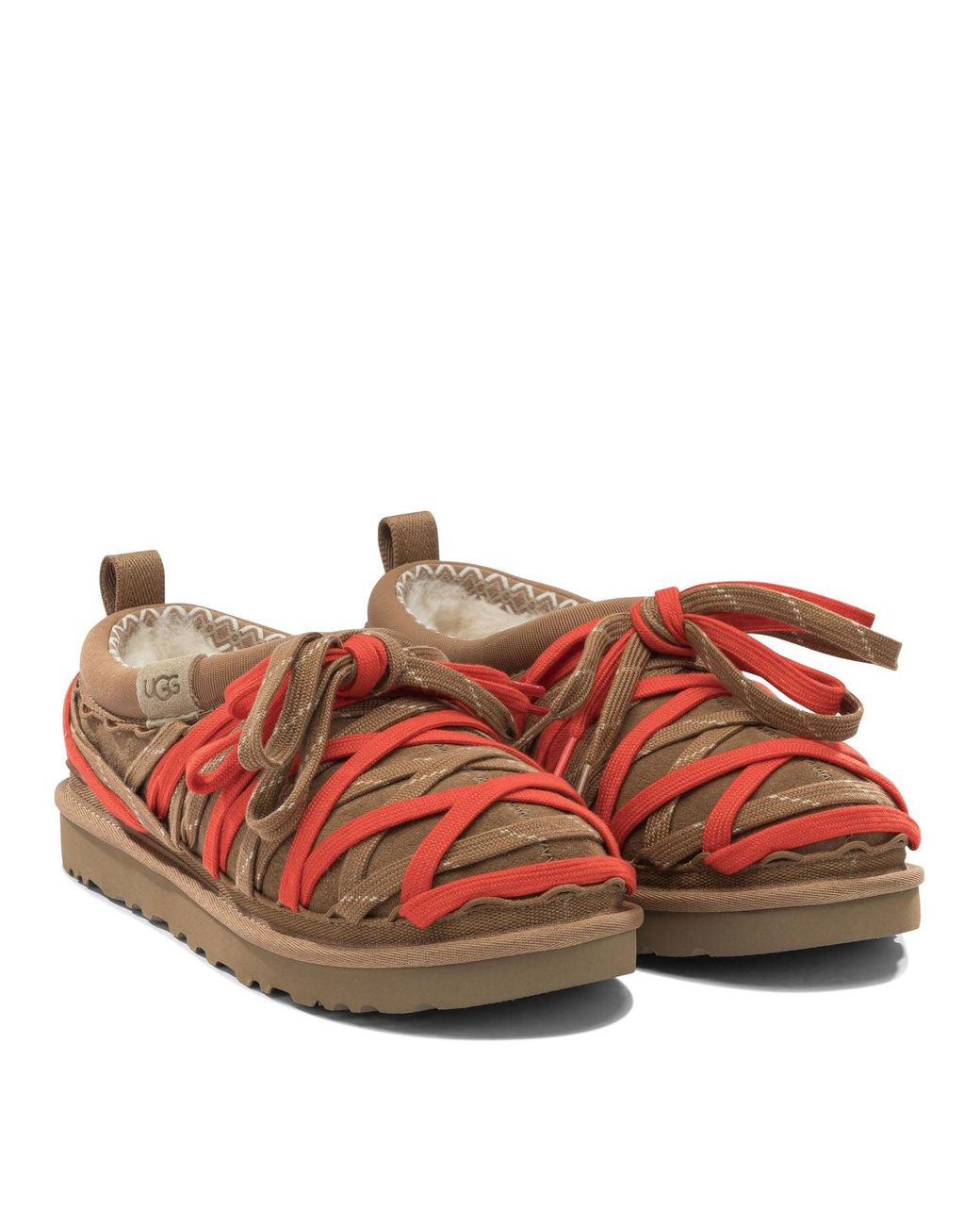 Ugg Brown Suede Rubber Loafers for men