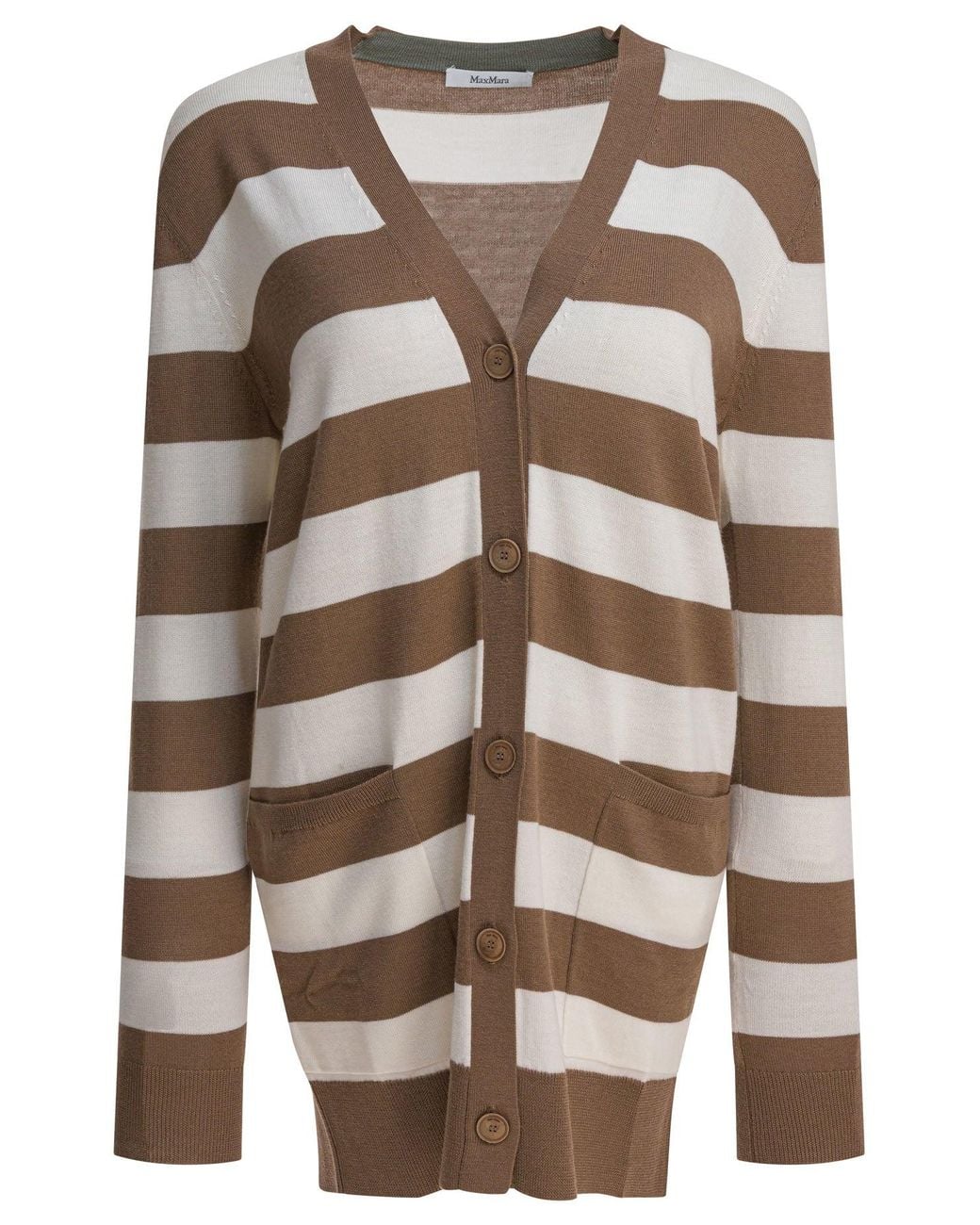 Max Mara Multicolor Cardigan With 1951 Lettering