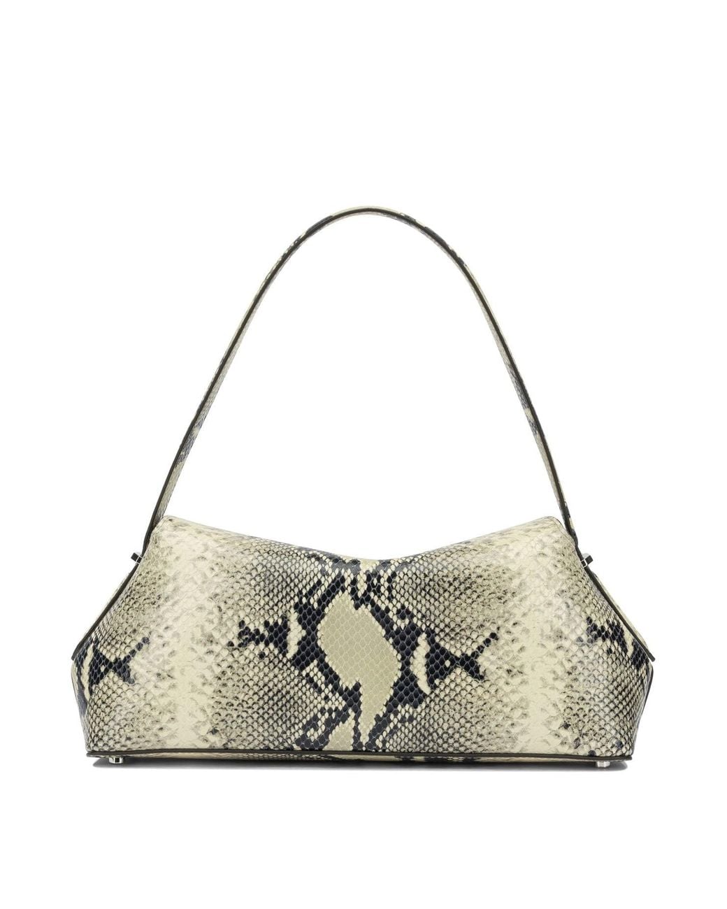 Totême Metallic "T-Lock" Medium Shoulder Bag