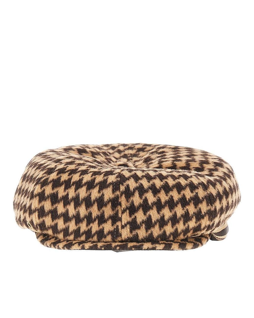 Kangol Brown Block Zig Driving Cap for men