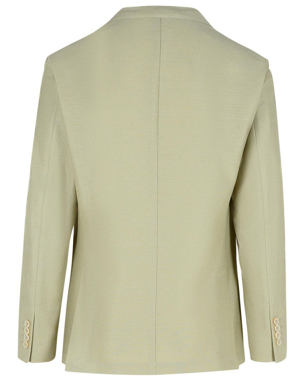 Eleventy Green Cream Cotton Blend Blazer for men