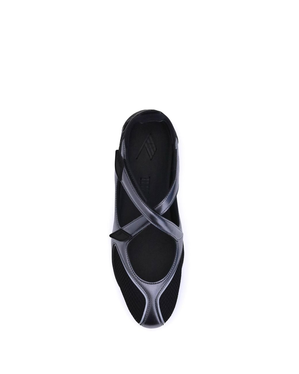 The Attico White Ballerinas