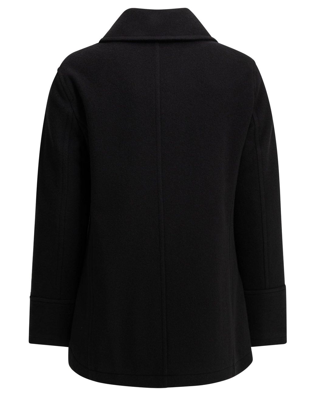 Sealup Black Wool Cashmere Jacket