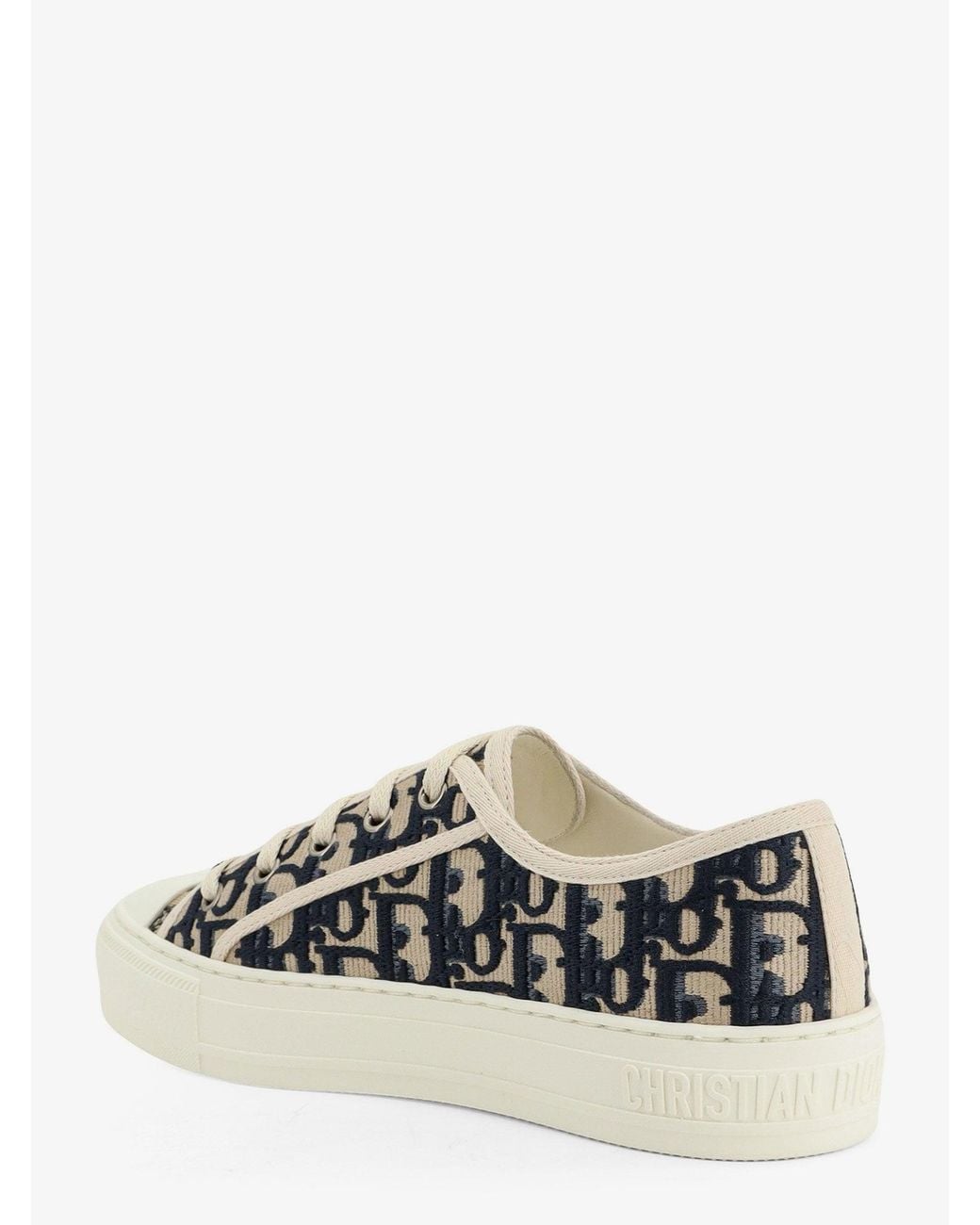 Dior White Dior Walk'N'Dior Sneakers
