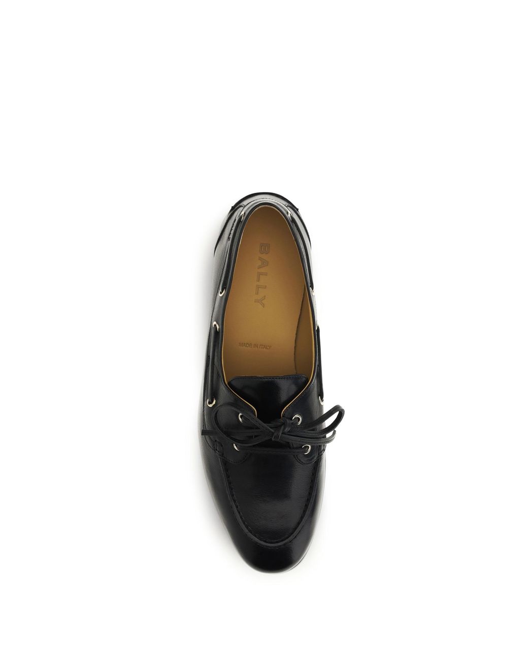 Bally White Plume Leather Loafers for men