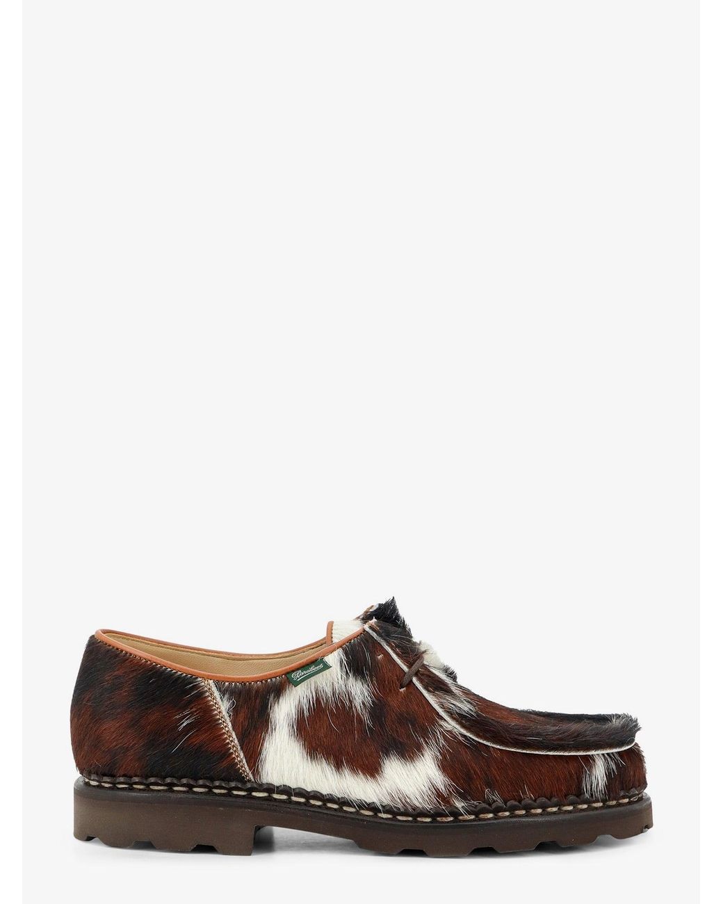 Paraboot White Michael Ponyskin Lace-Up for men