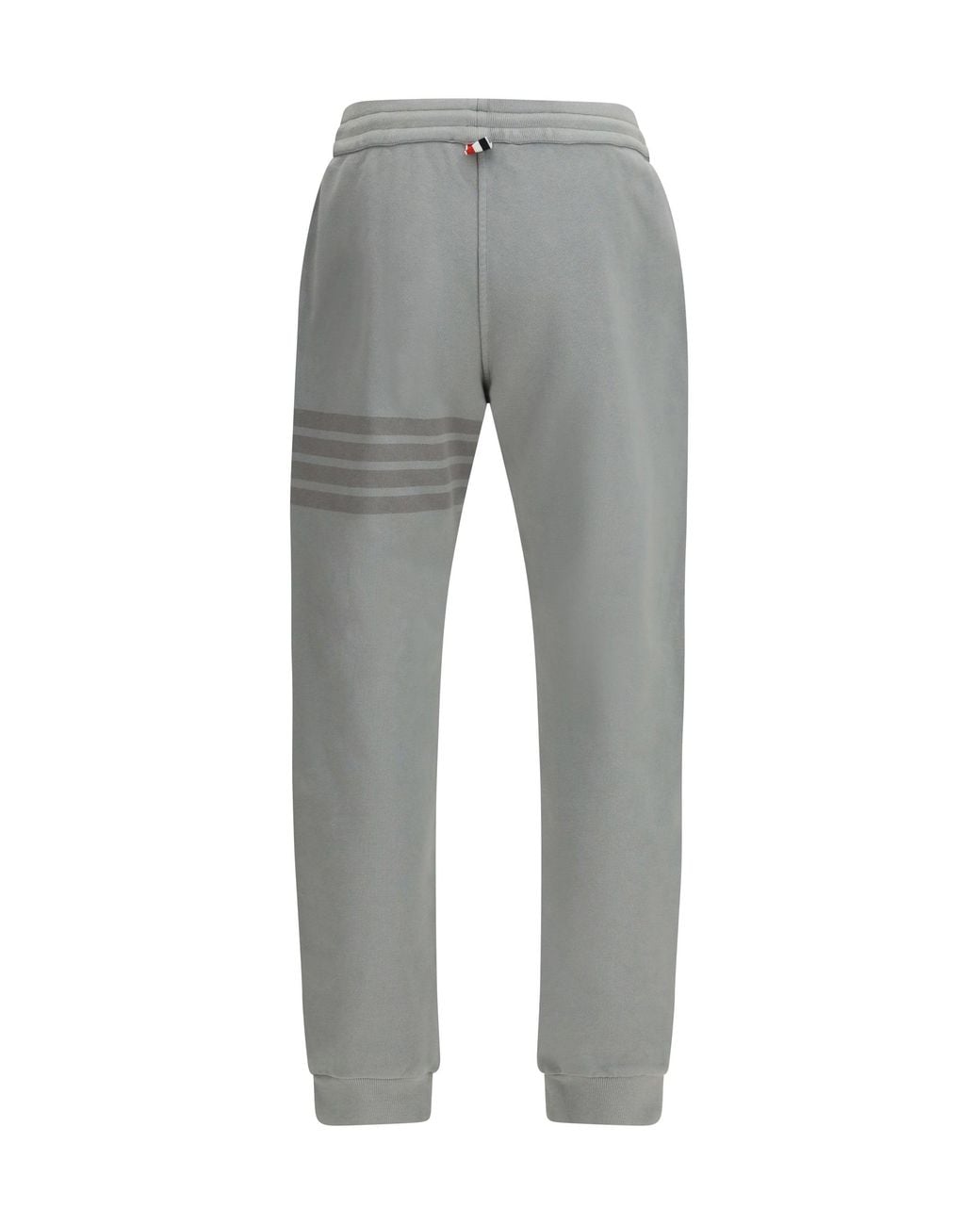 Thom Browne Gray Cotton Sweatpants for men