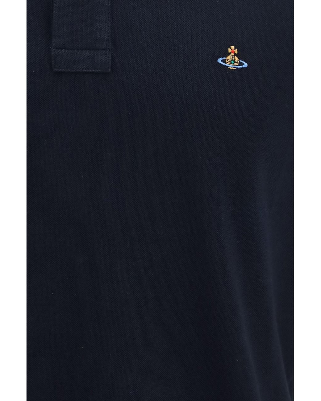 Vivienne Westwood Blue Classic Polo Shirt for men