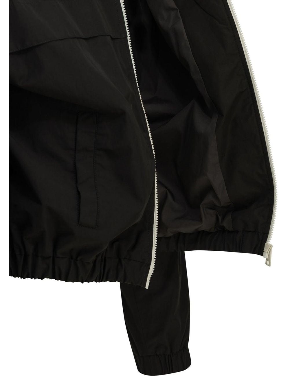 AMI Black Ami De Coeur Windbreaker for men