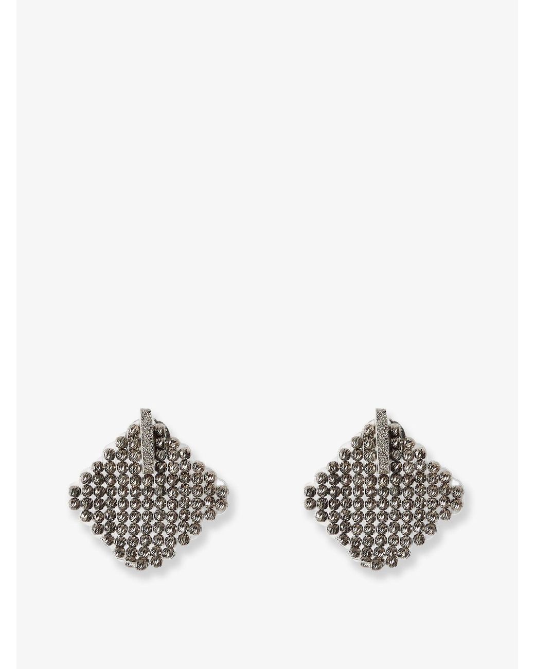 Brunello Cucinelli Metallic Monili Earrings