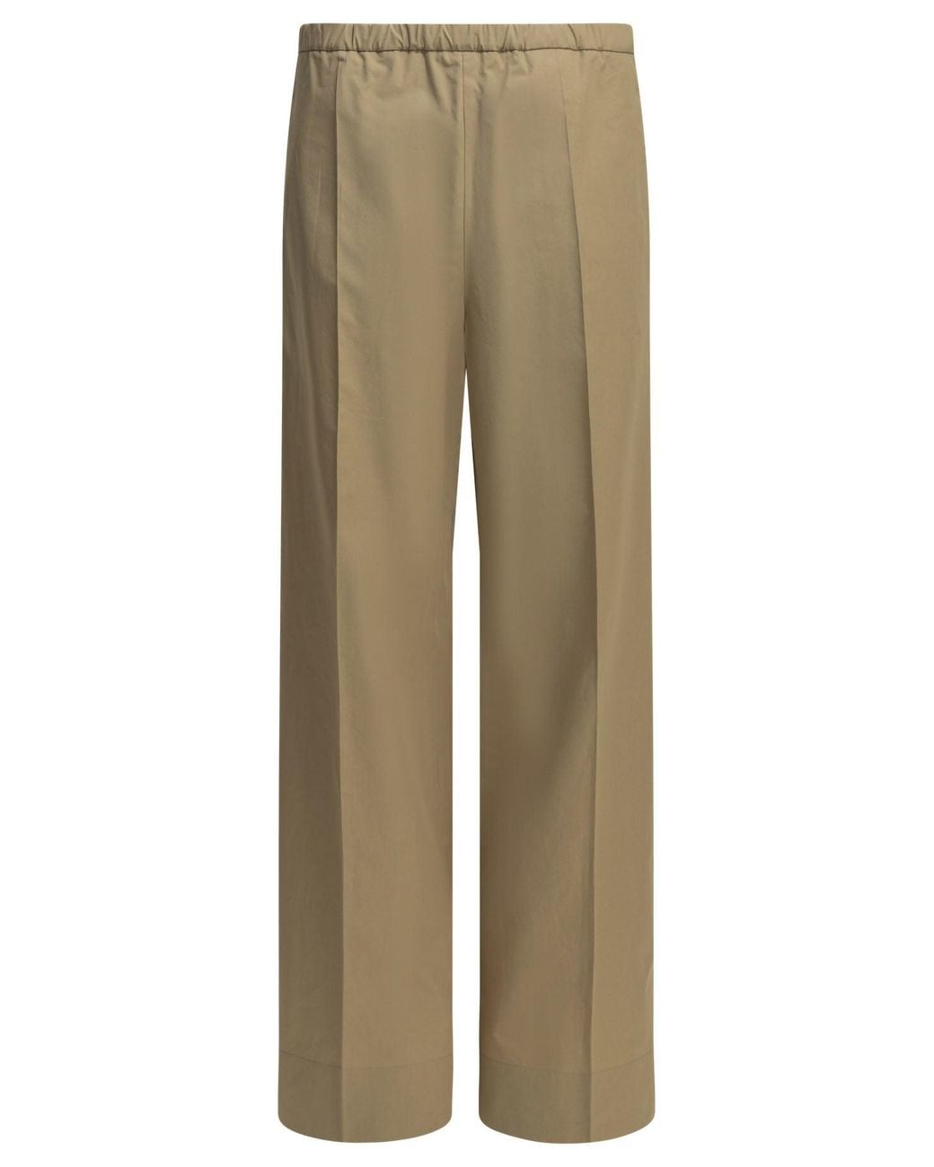 Moncler Natural Casual Cotton Pants