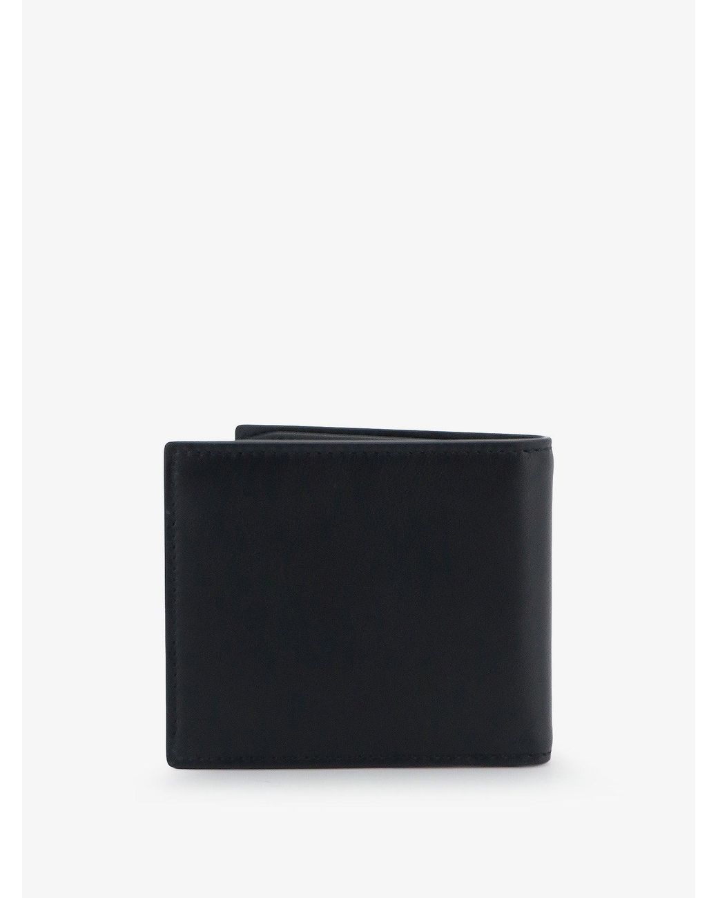 Gucci Black Gg Marmont Bi-Fold Leather Wallet for men
