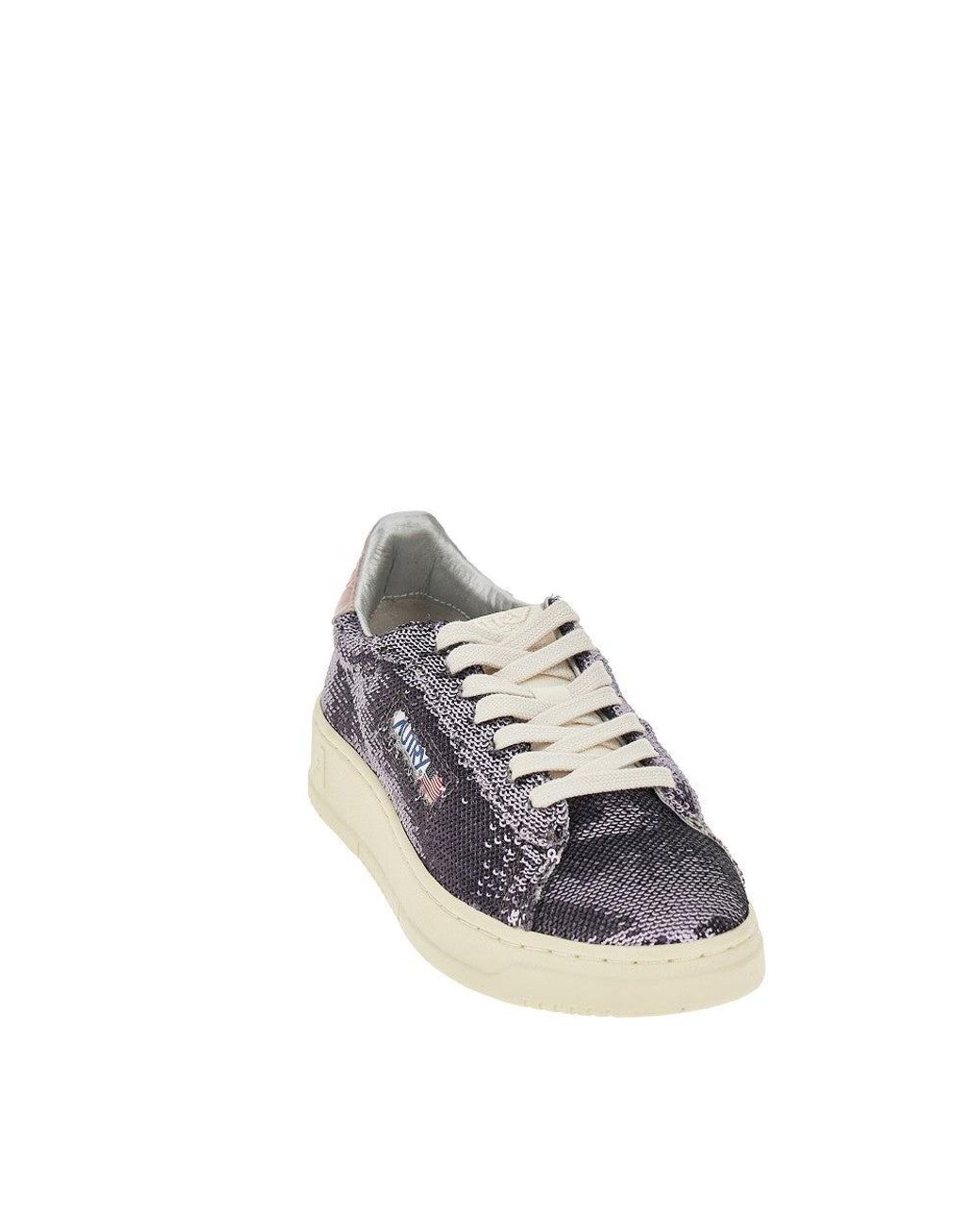 Autry Blue 'Sparkling' Dallas Low Sneakers