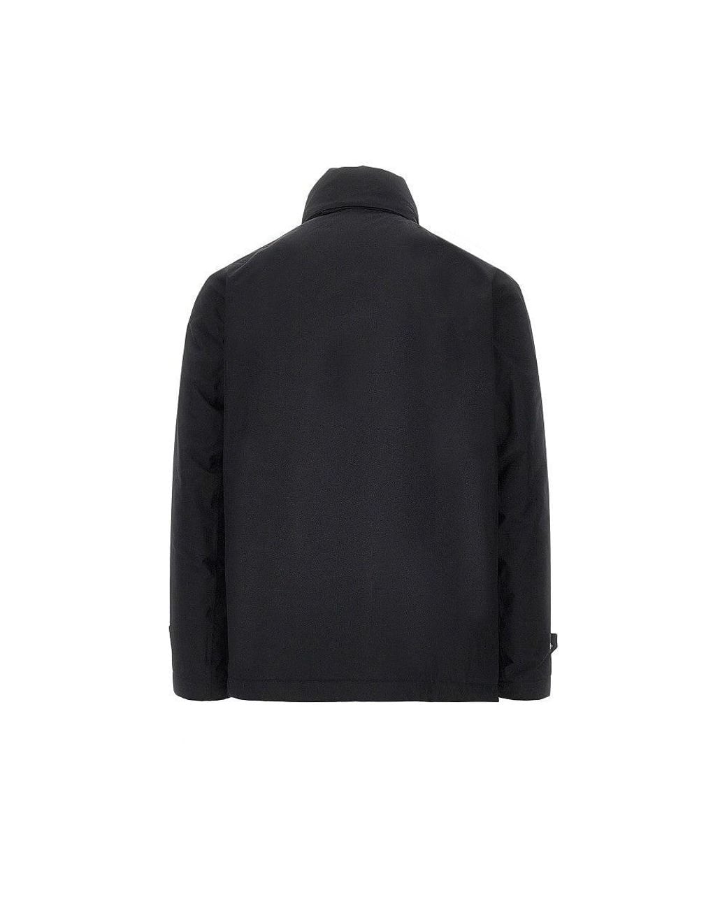 Herno Black Padded Gore-Tex Nylon Jacket for men