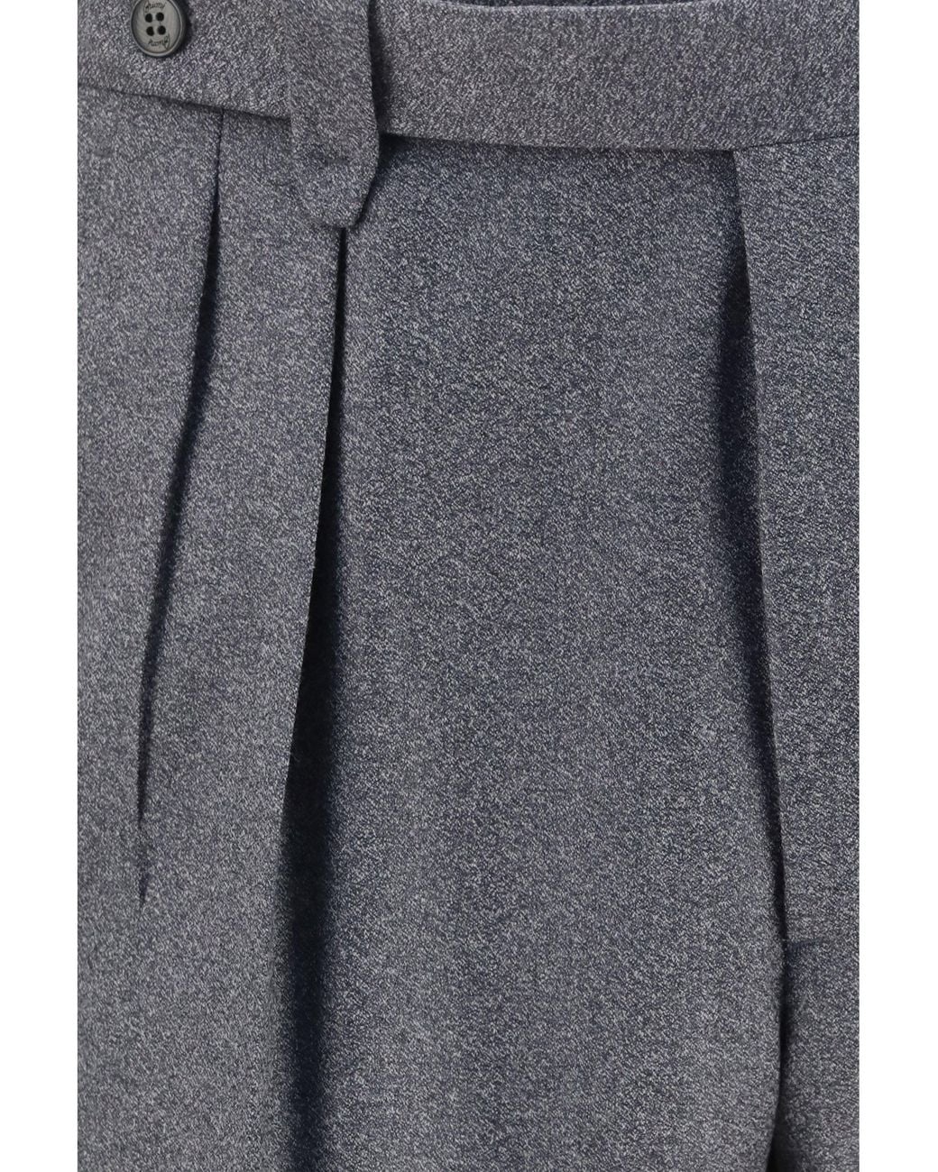 Brioni Gray Elba Pants for men