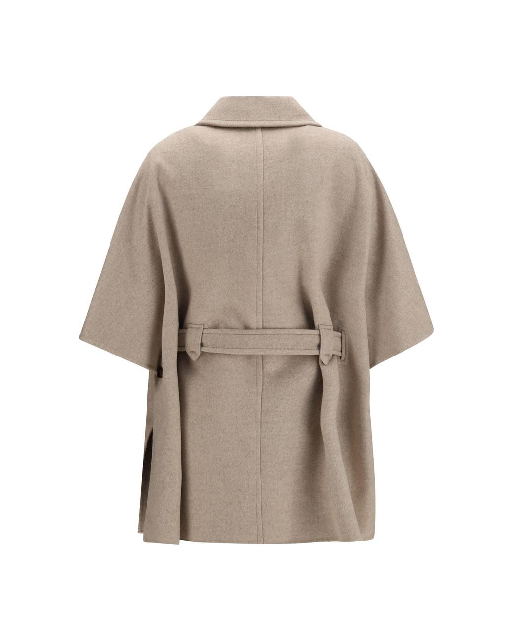 Max Mara Natural Nettare Cashmere Cape Roccia