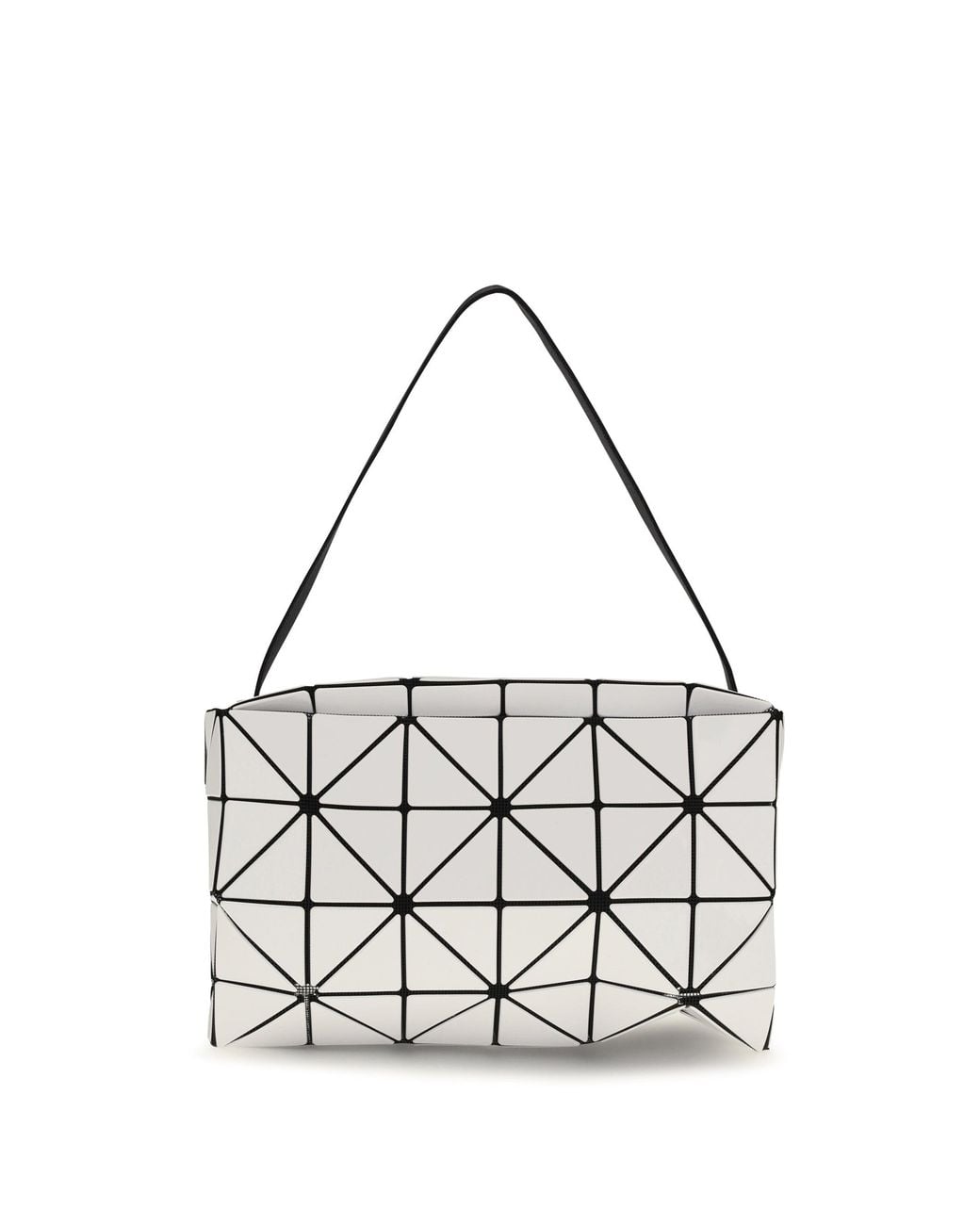 Issey Miyake White Carton Shoulder Bag