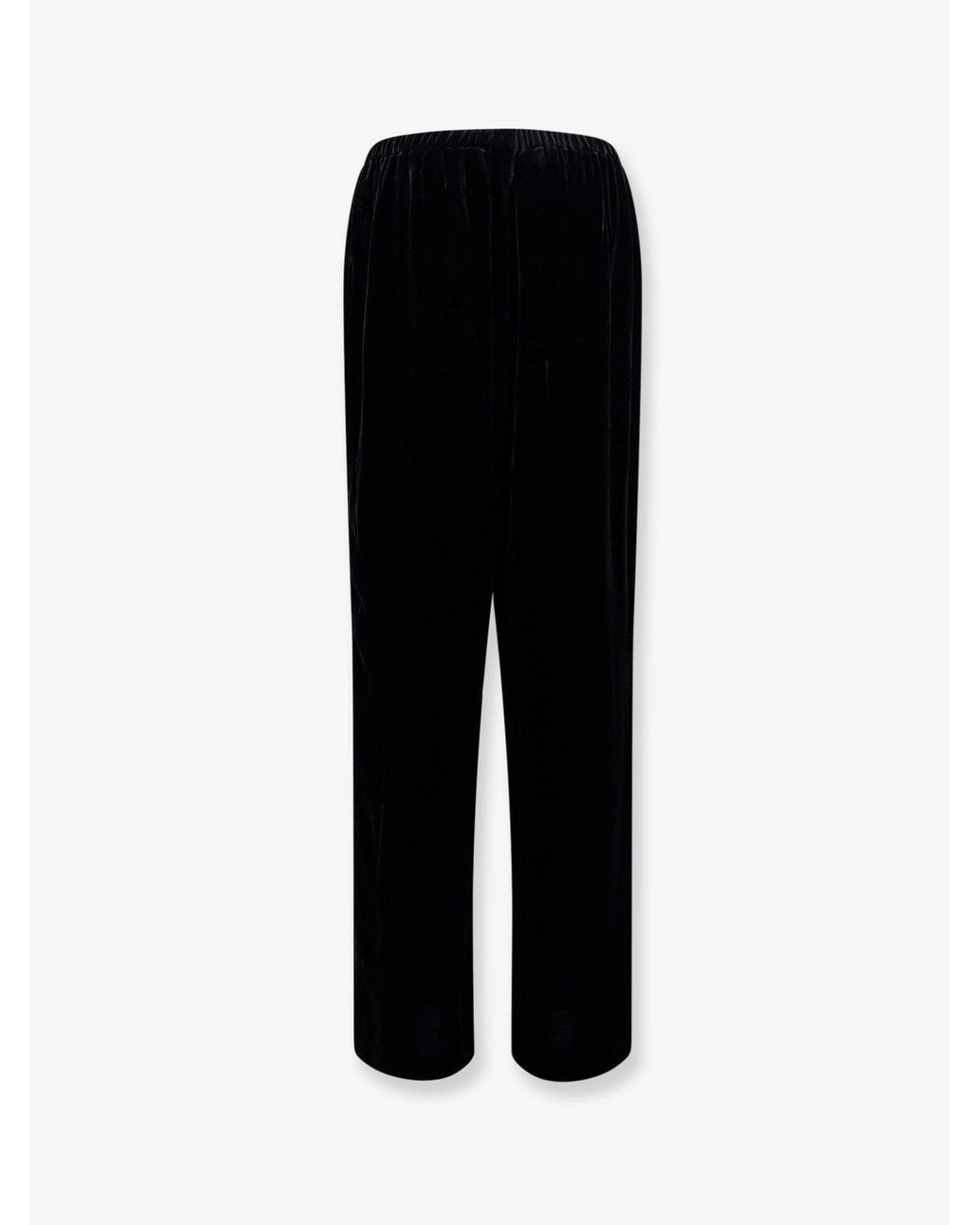 Rohe Black Velvet Trousers