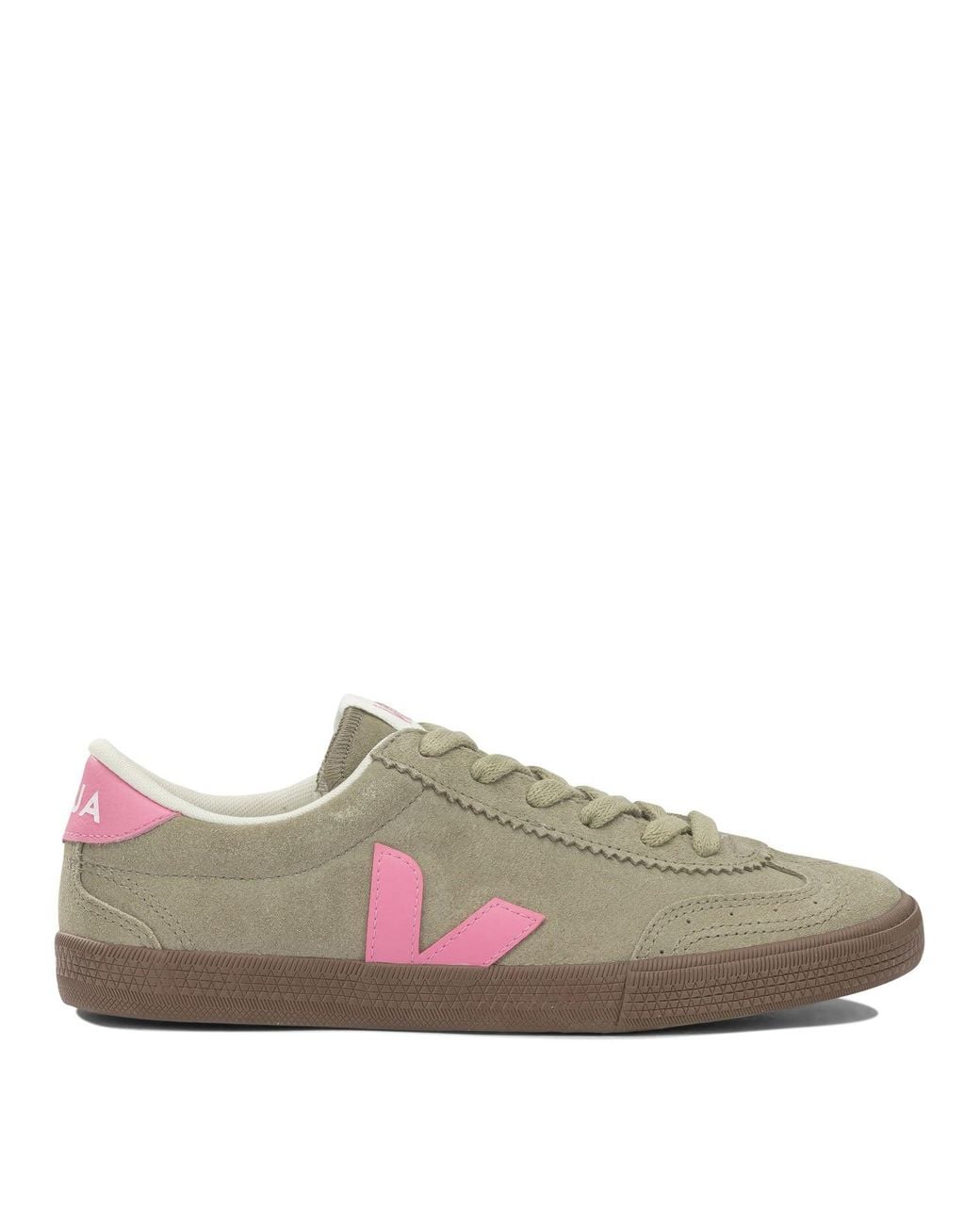 Veja Gray Volley Low-Top Sneakers