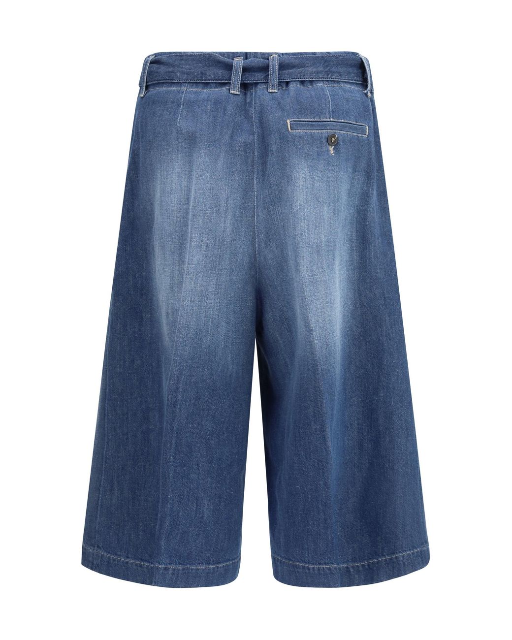 True Royal Blue Cotton Shorts