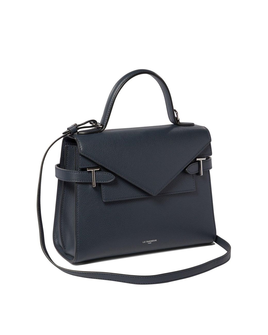 Le Tanneur Blue "Emilie" Handbag