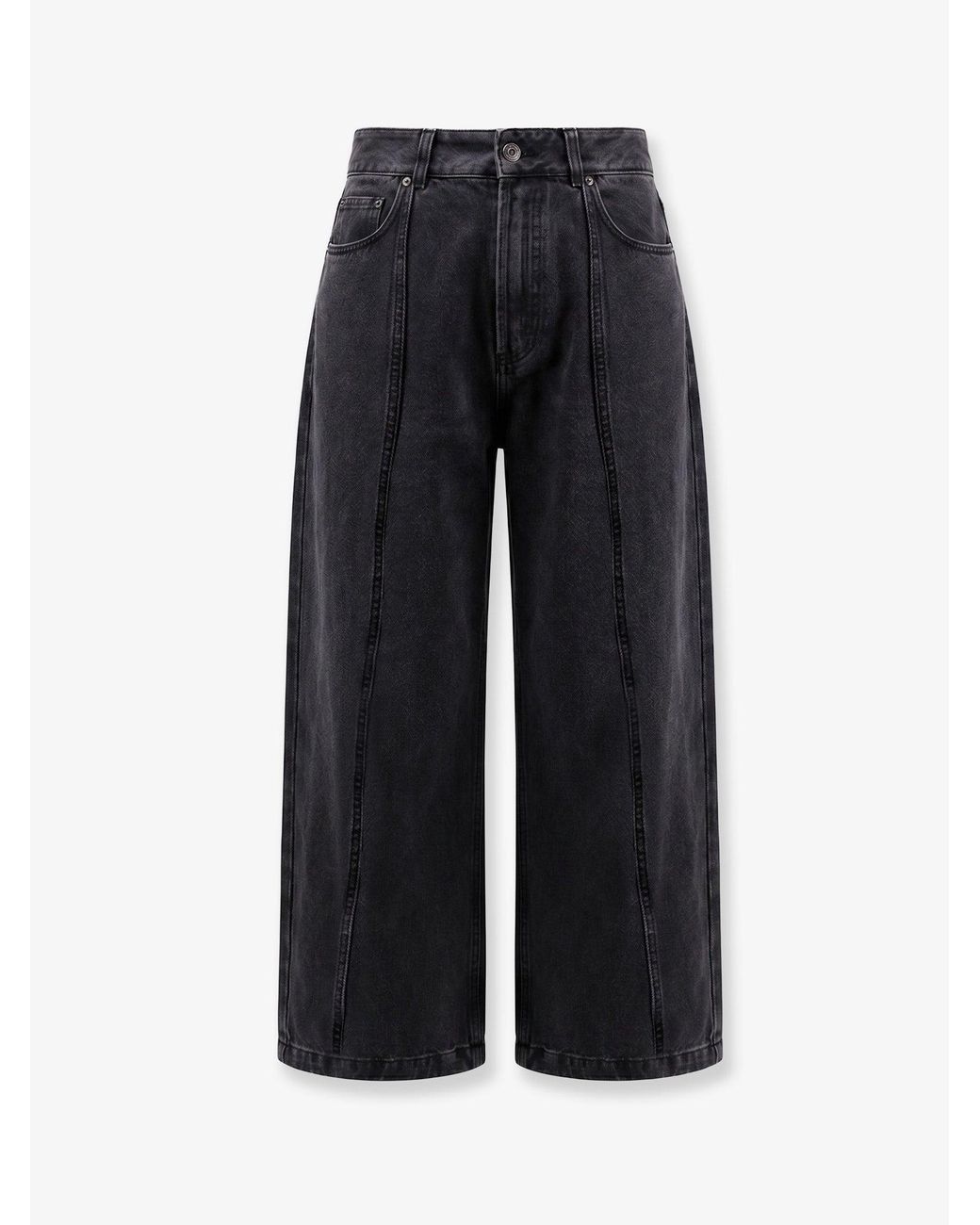 LAMRONS Black Jeans Balloon Fit Denim