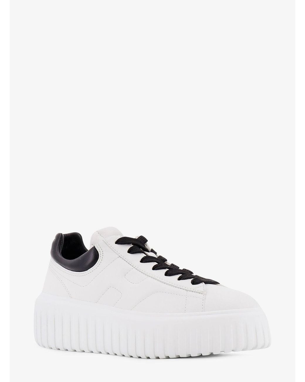 Hogan White And Leather Sneakers