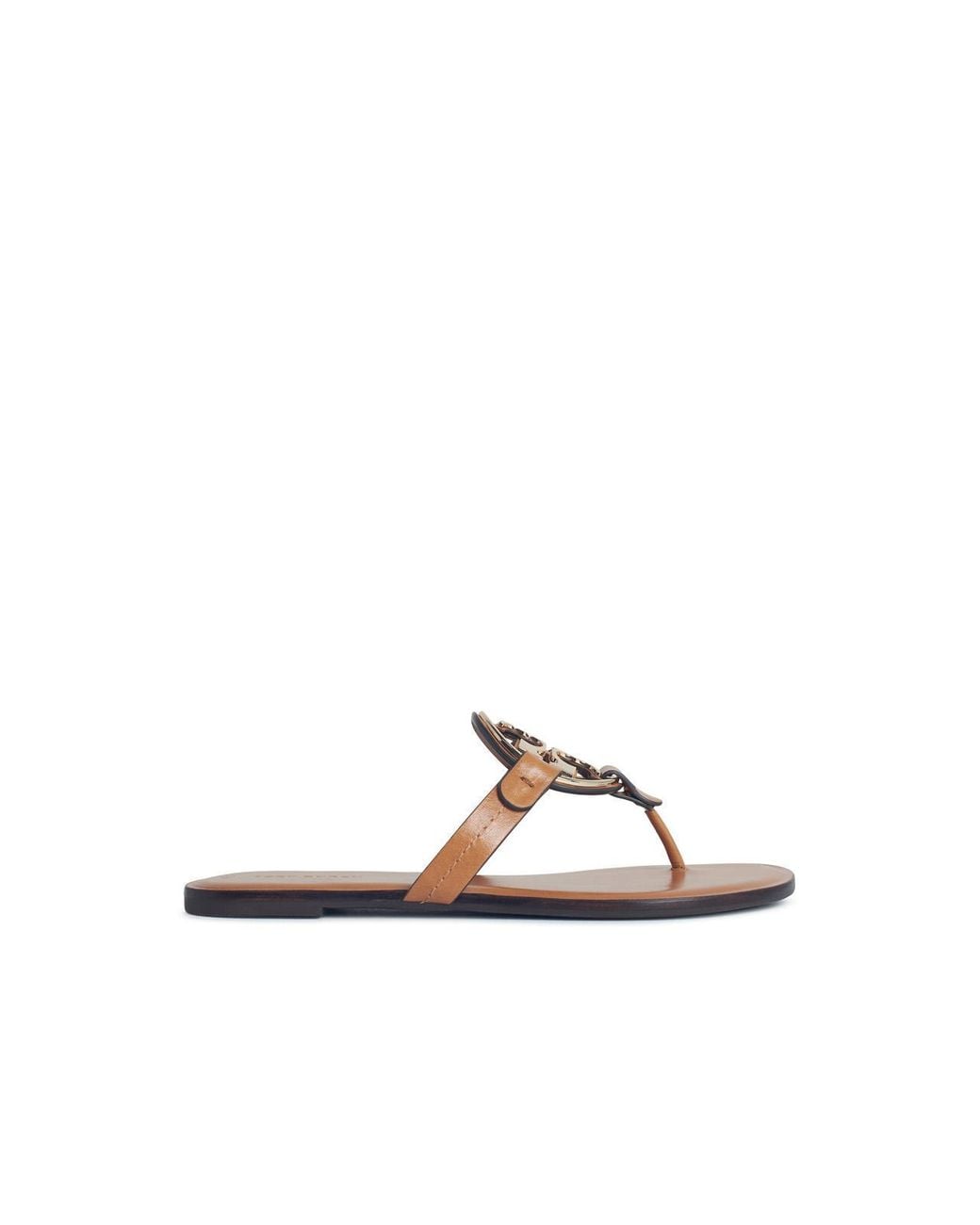 Tory Burch Metallic 'Miller' Sandals With 'Pavé'