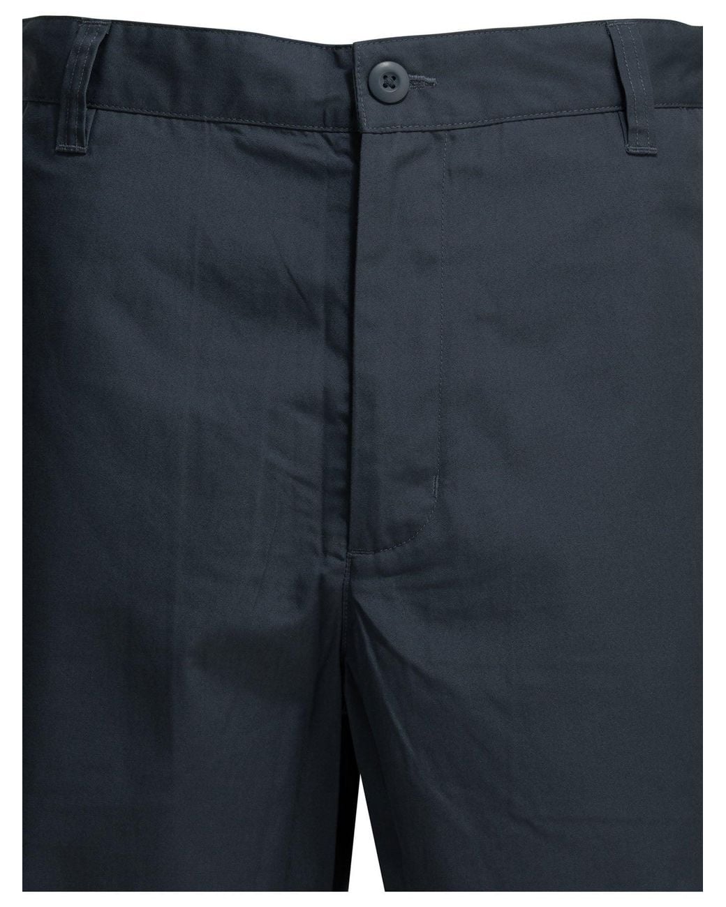 Carhartt Blue Calder Five-Pocket Polyester Cotton Shorts for men