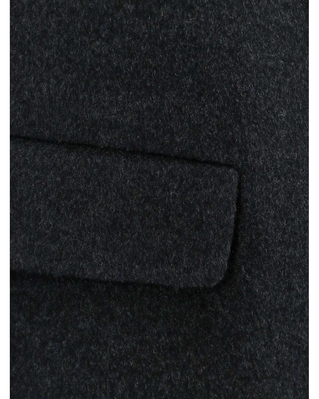Hevò Black Lamiedolimpia Wool Coat