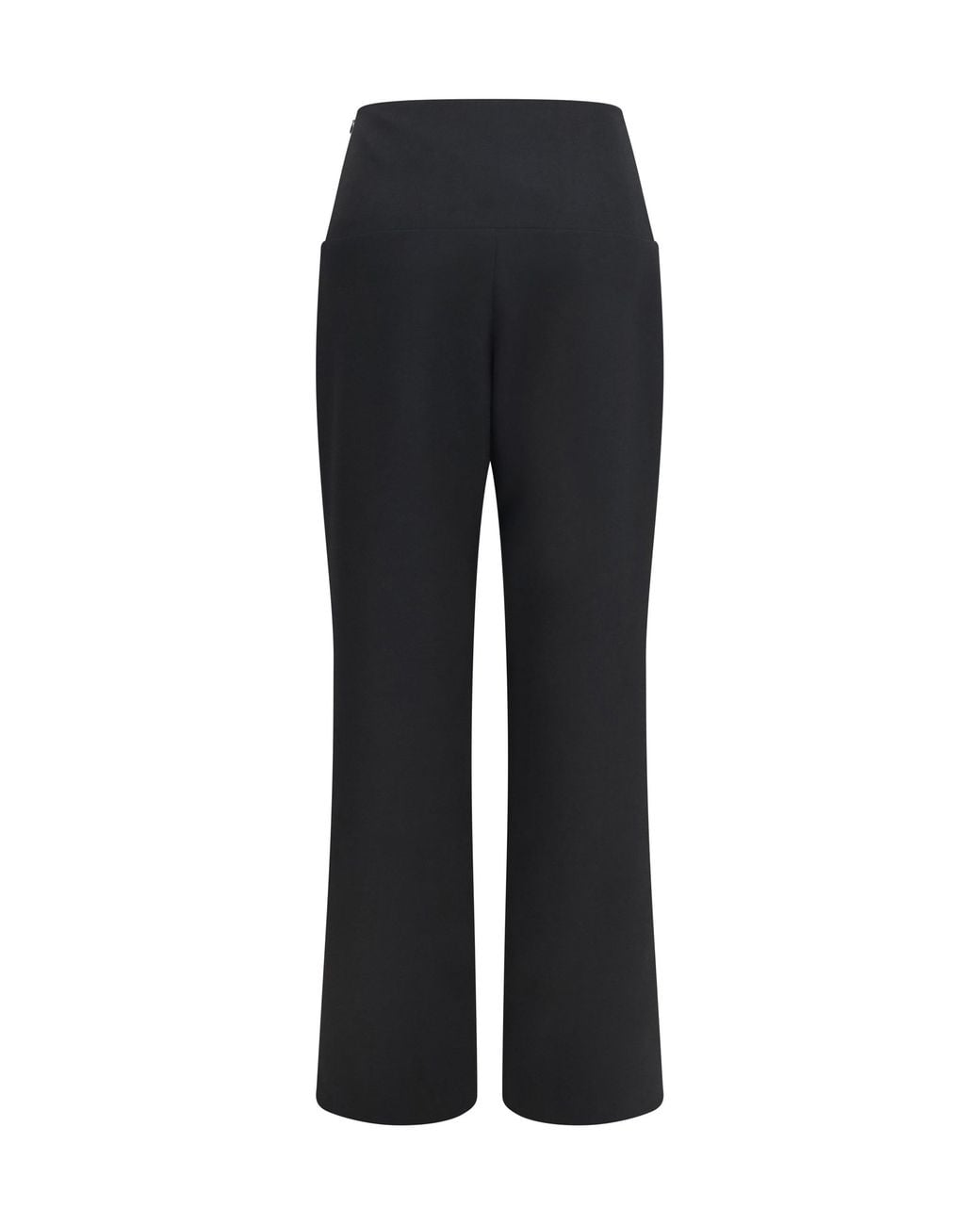 Alaïa Black Alaïa Lightweight Wool Tailored Pants