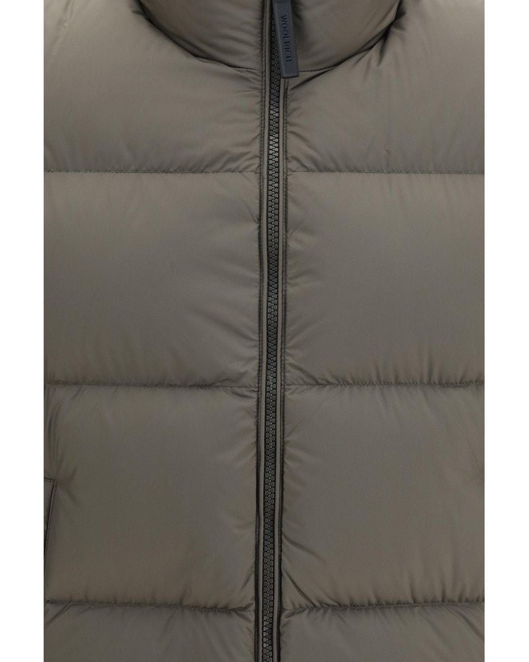 Woolrich Gray Cloud Eagle Padded Jacket Dark for men