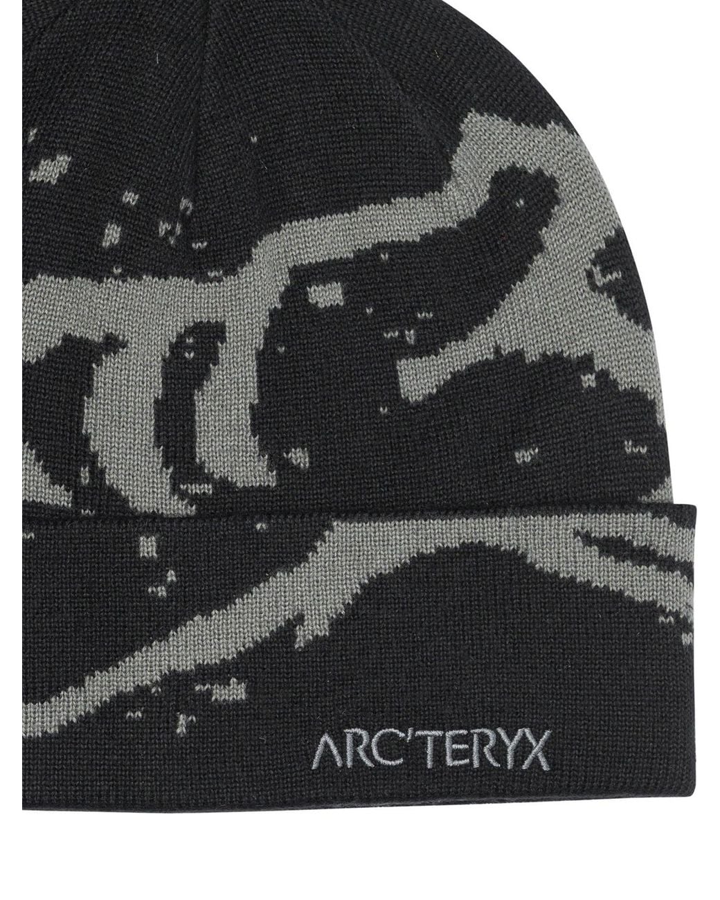 Arc'teryx Black Grotto Beanie for men