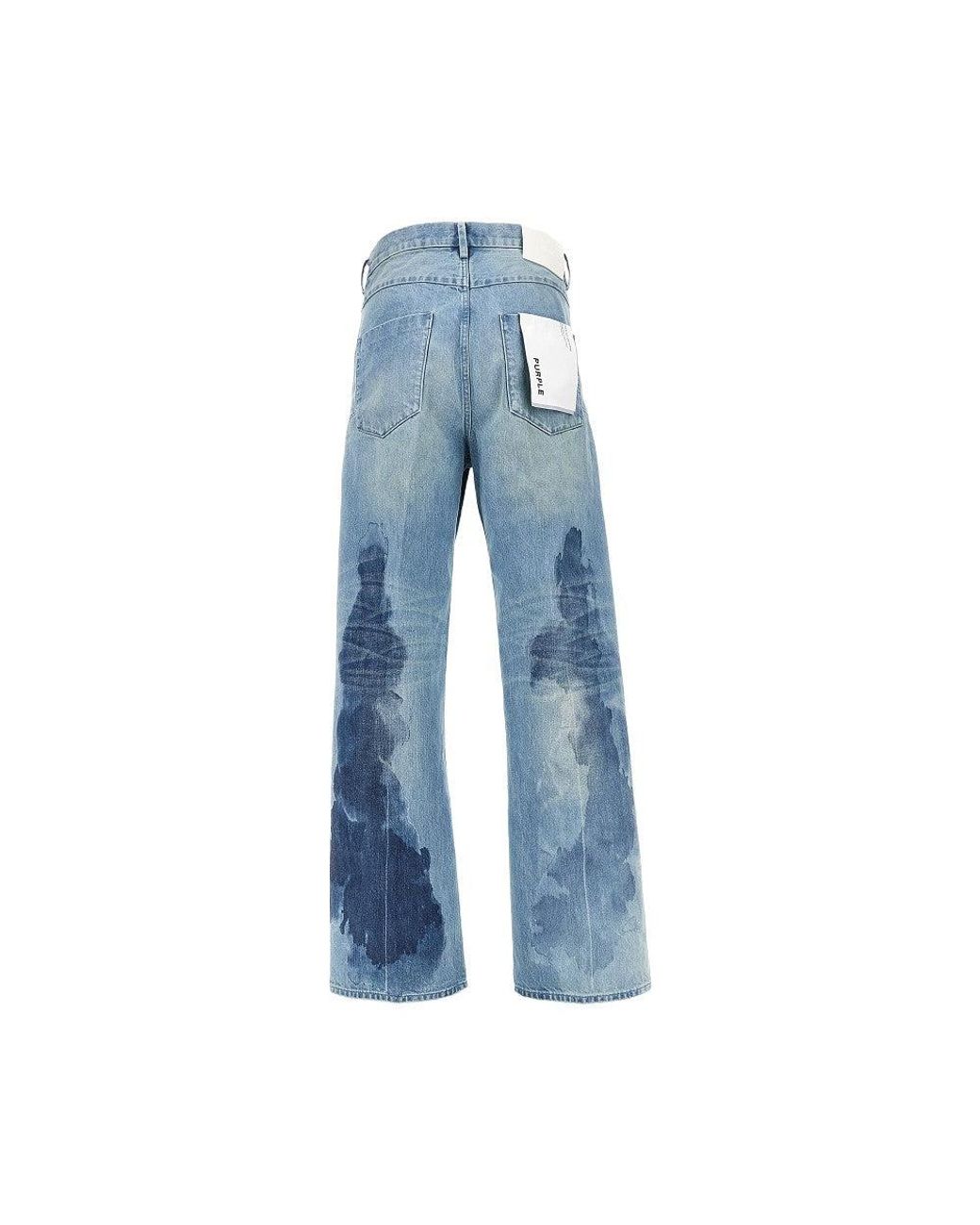 Purple Brand Blue Tailored Selvedge P018 Jeans for men
