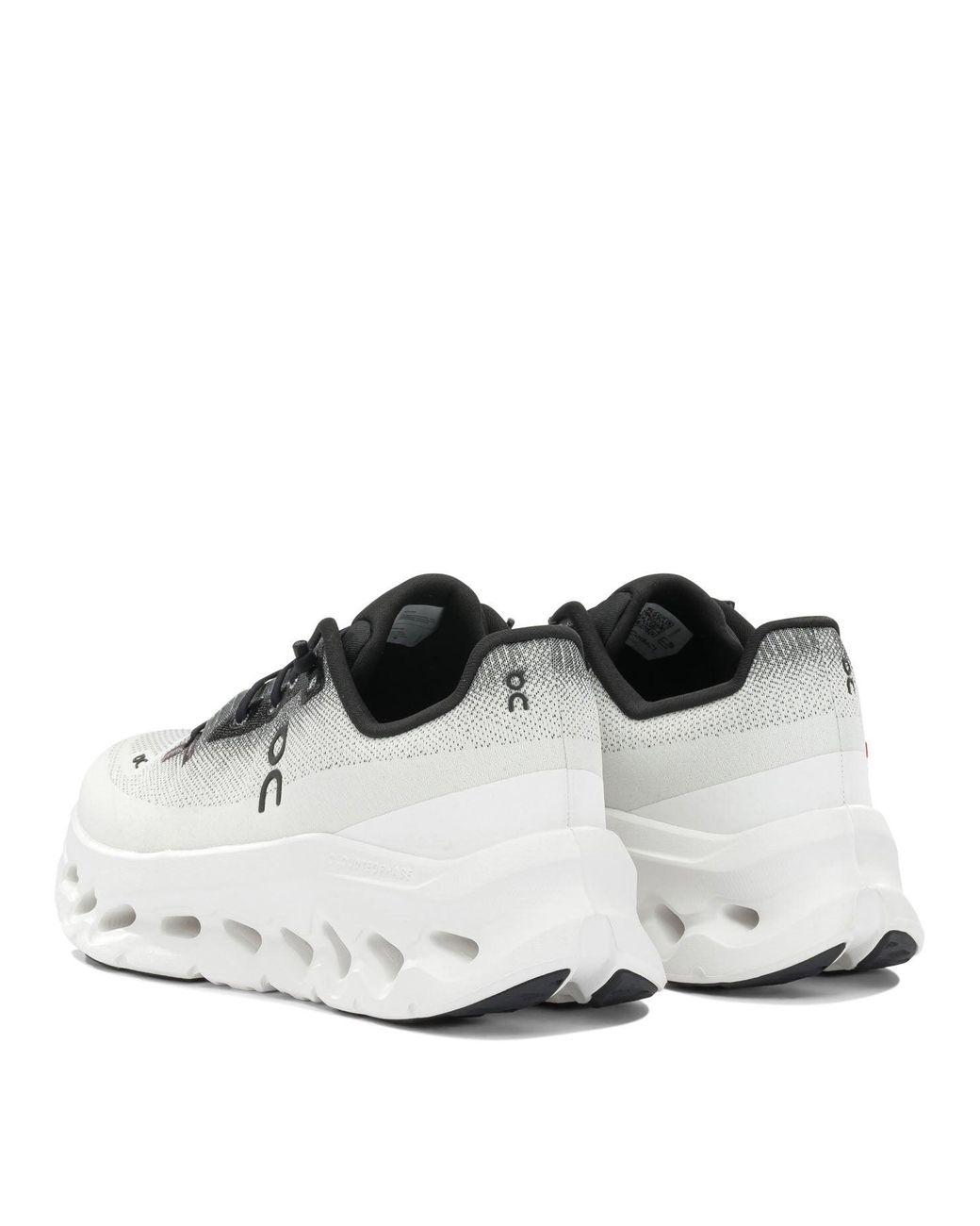 On Shoes White "Cloudtilt" Low-Top Sneakers