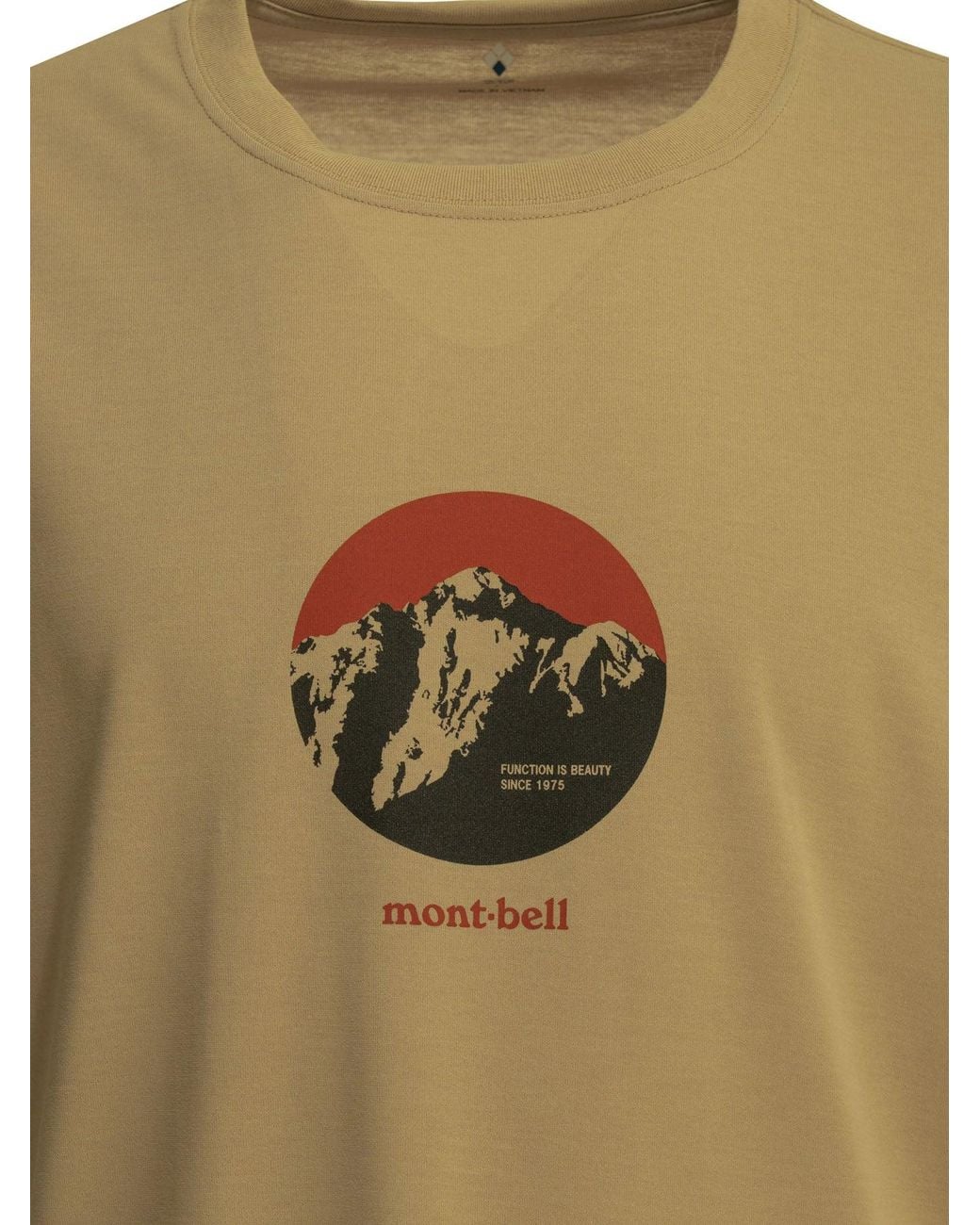 Montbell Green T-Shirts for men