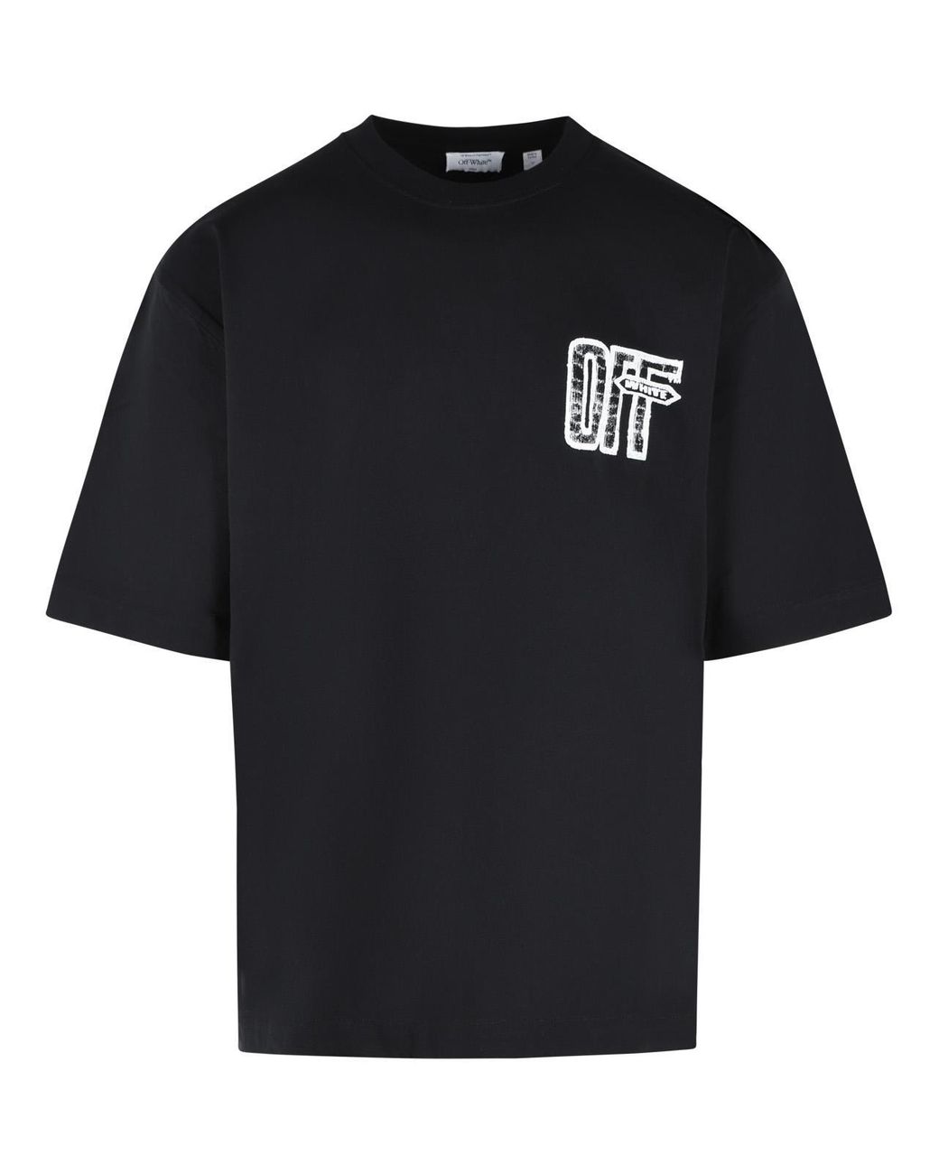 Off-White c/o Virgil Abloh Black 'City Nature' Cotton T-Shirt for men