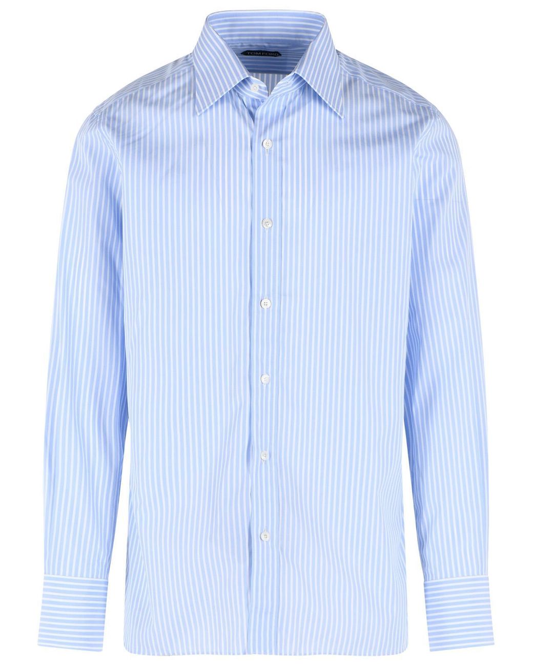 Tom Ford Blue Light And Cotton Shirt for men