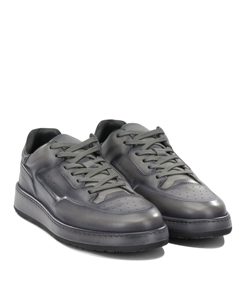 Officine Creative Gray "Eraser 001" Low-Top Sneakers for men