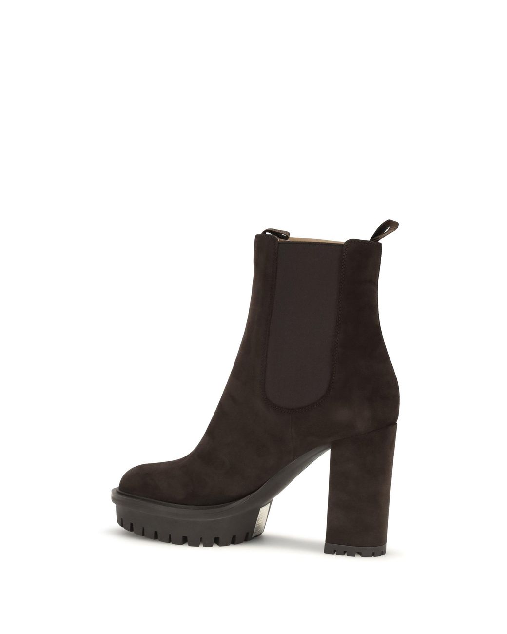 Gianvito Rossi Black Barry Suede Ankle Boots