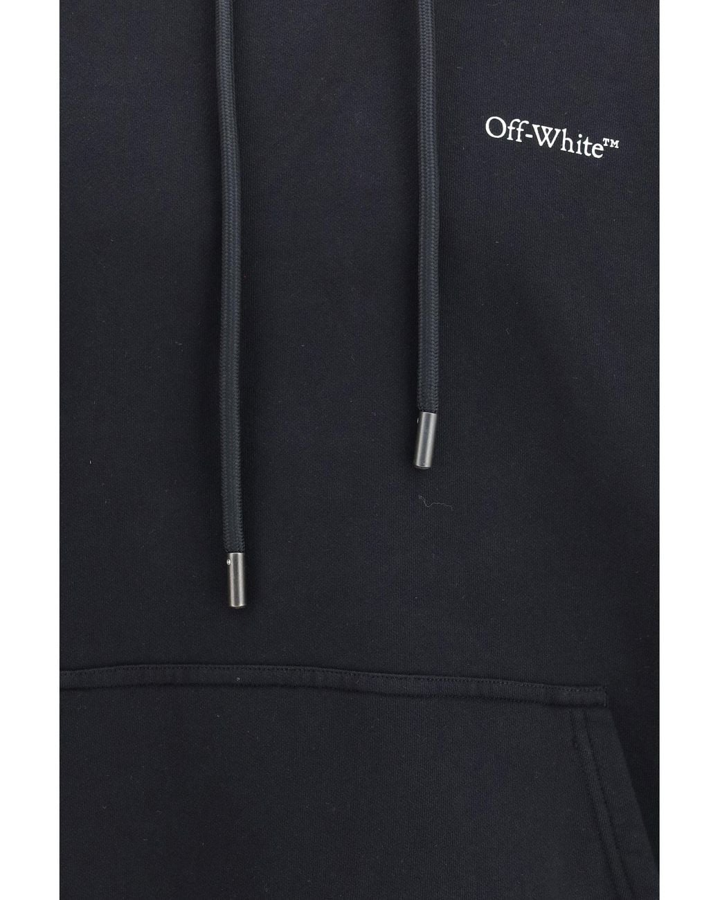 Off-White c/o Virgil Abloh Blue Half Arrows Skate Hoodie for men