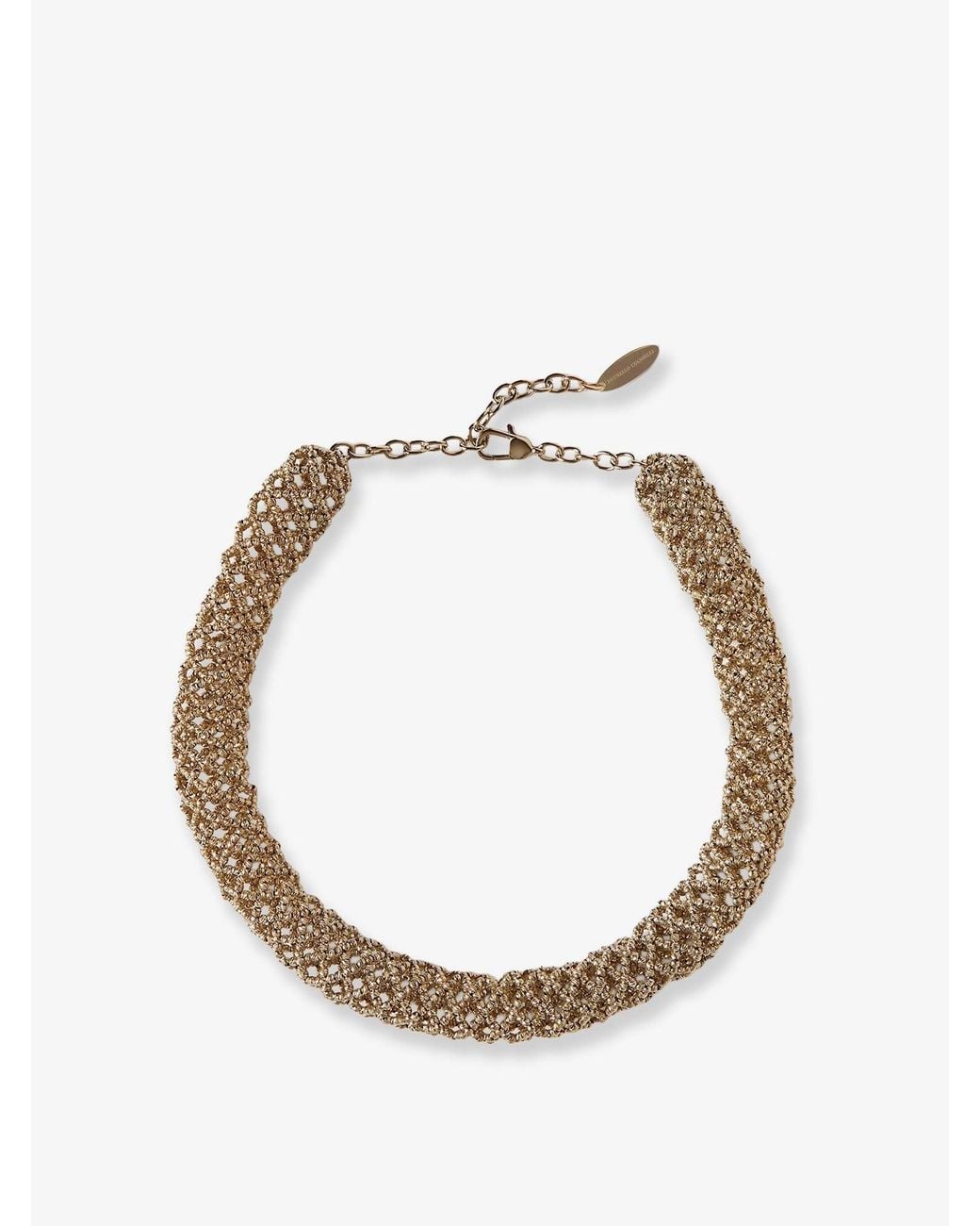 Brunello Cucinelli White 925 Sterling Necklace