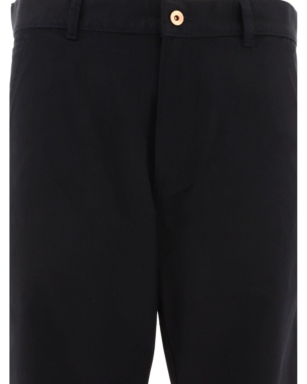 ANDBLUE Black Carpenter Trousers for men