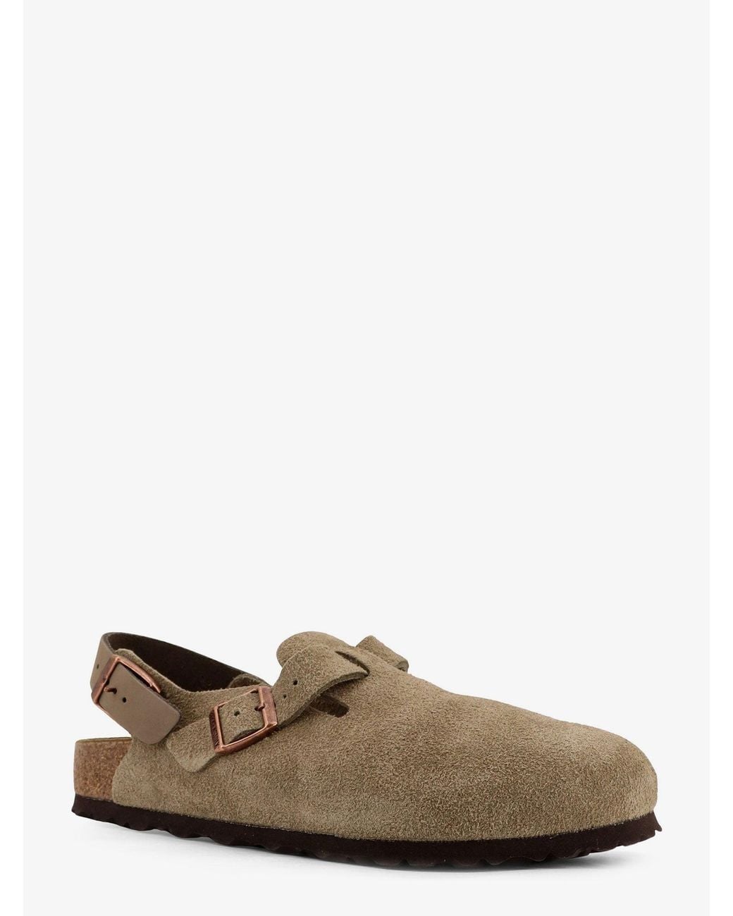Birkenstock Natural Tokio Ii Suede Mule