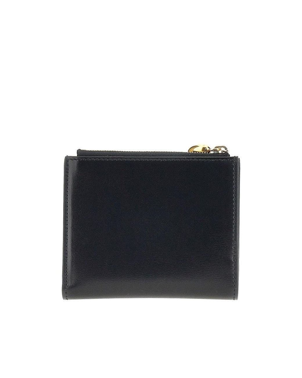 Jil Sander Black Leather Mini 'Goji' Wallet