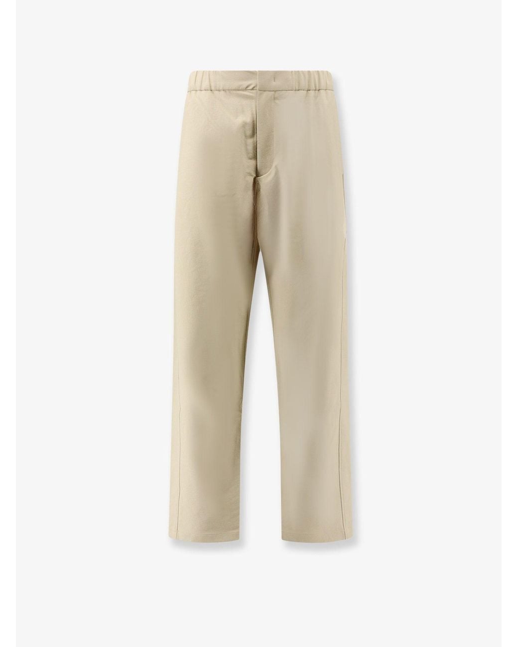 Laminar Natural Nylon Blend Trousers for men
