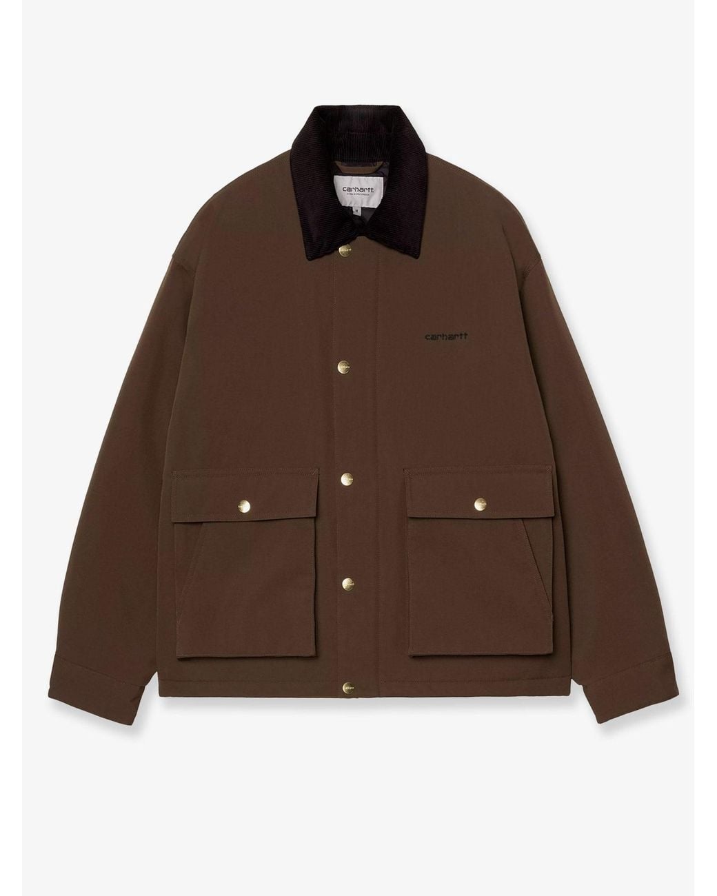 Carhartt Brown Quentin Nylon Jacket for men