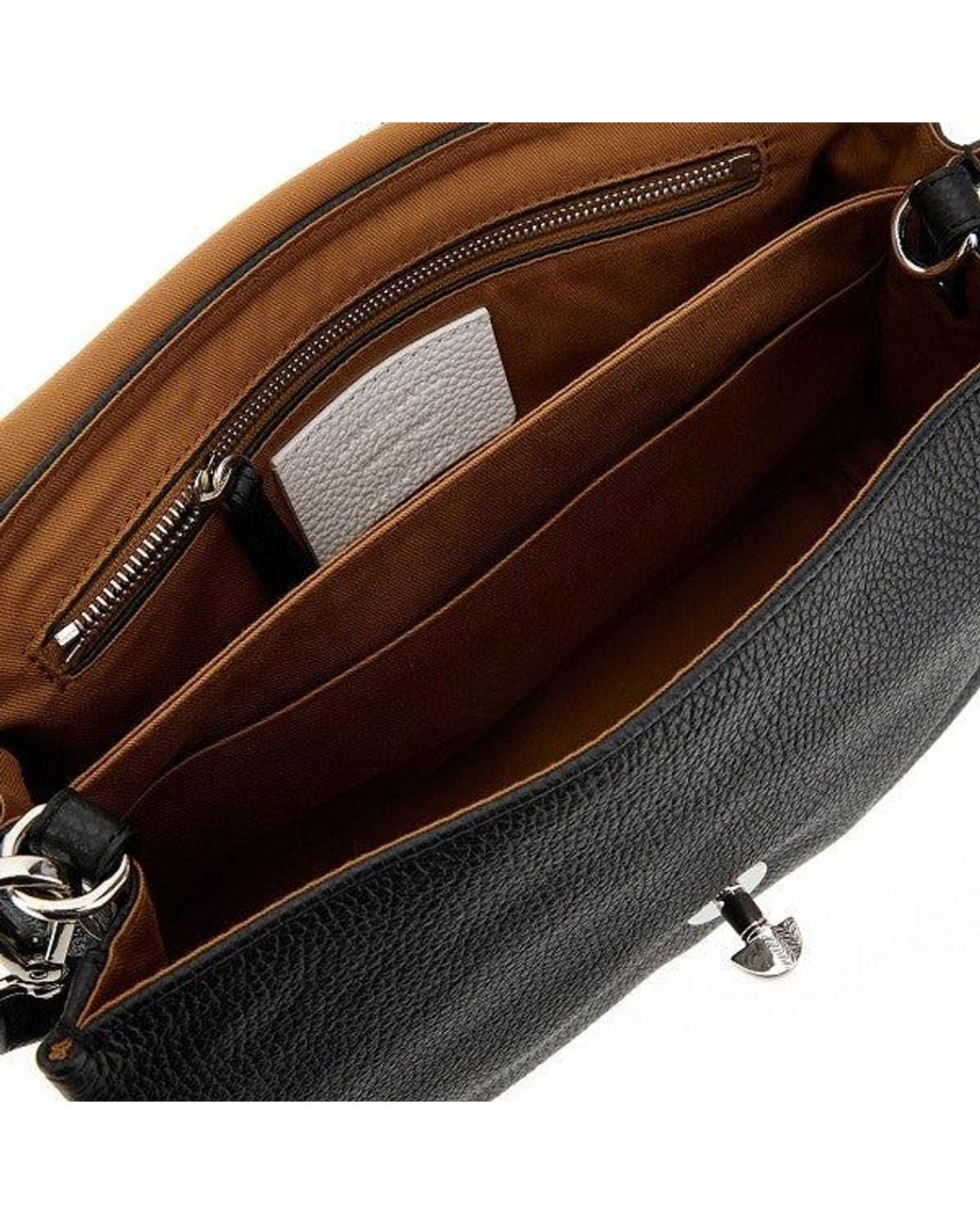 Zanellato Black Baby Postina Daily Bag