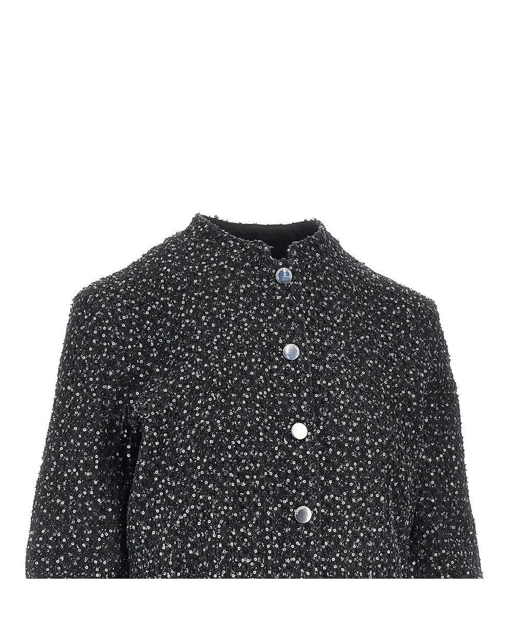 Emporio Armani Black Tweed Jackets